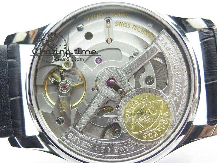 MIROTIME 0310 Portuguese Real PR IW500703 ZF 1:1 Best Edition On Black Leather Strap A Durable 7370